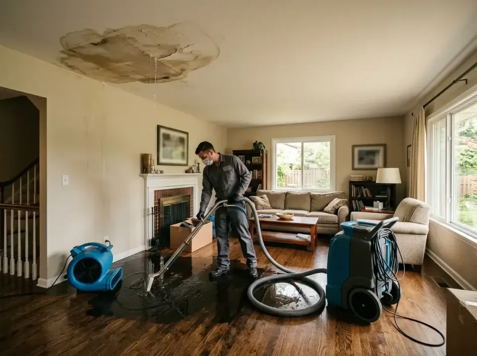 attic-pipe-burst-ceiling-drip-008 — frequently asked questions, Water Damage Restoration & Carpet Care in Broken Bow, NE